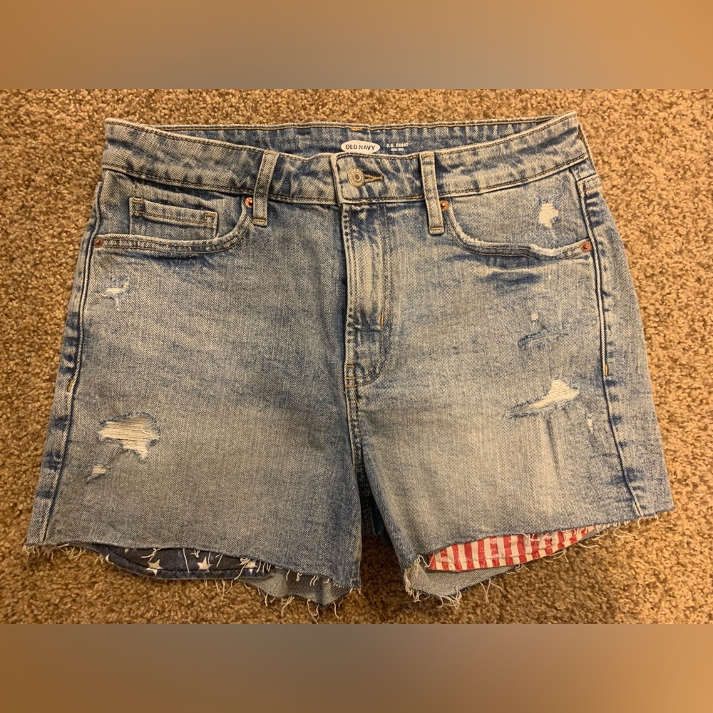 NWOT Old Navy jean shorts size 10